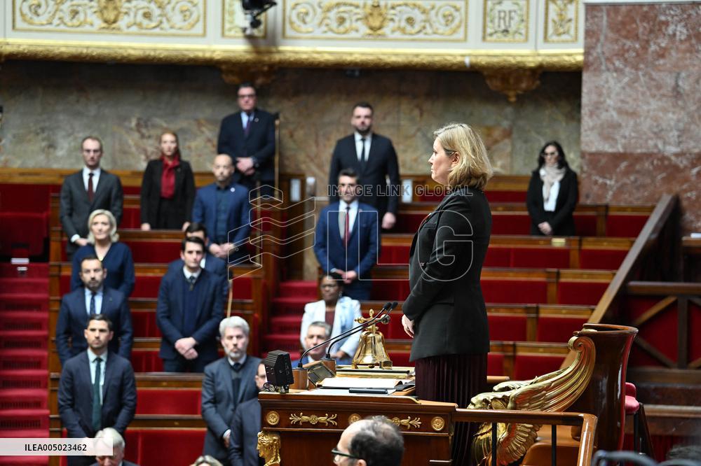 Session of Questions to The Government - Paris