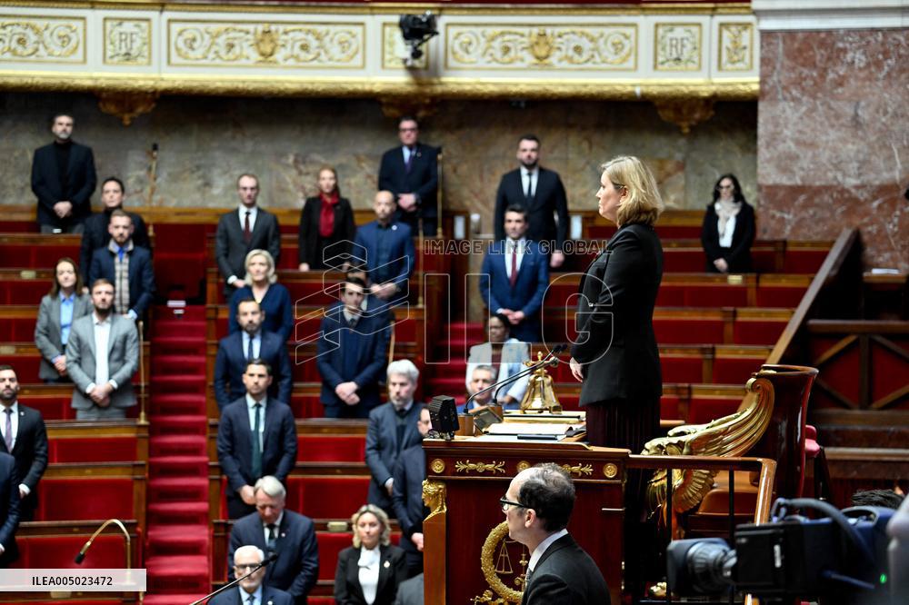 Session of Questions to The Government - Paris