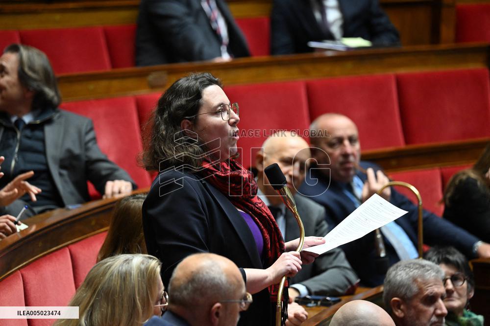 Session of Questions to The Government - Paris