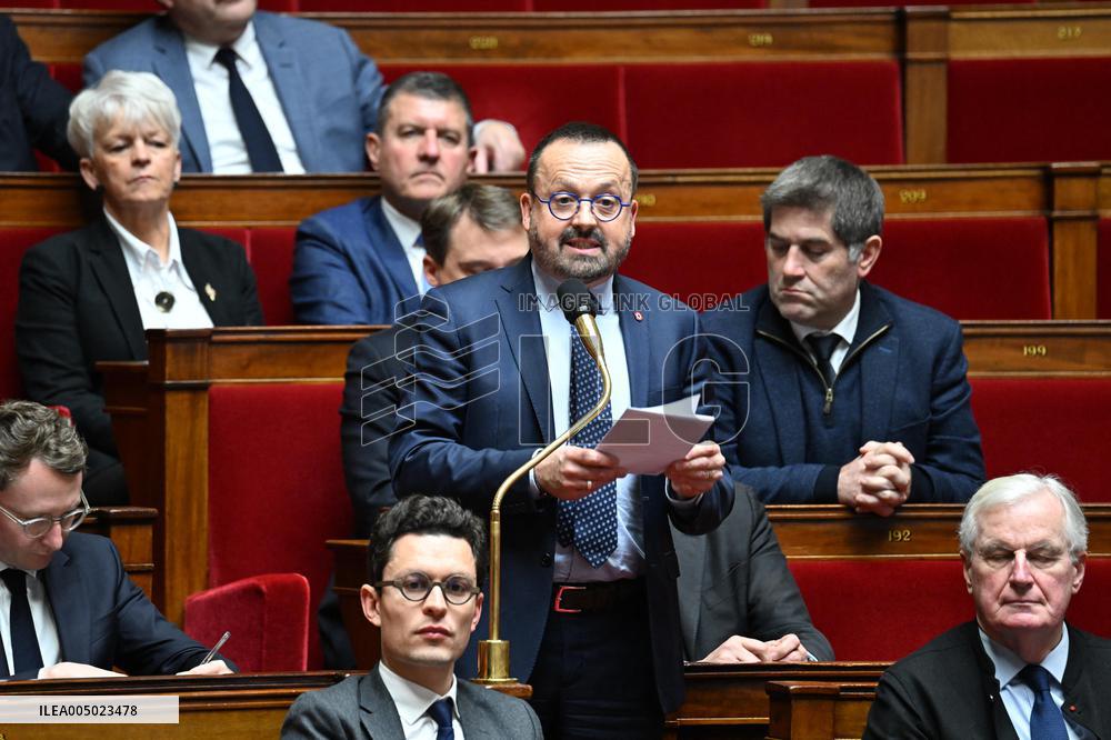 Session of Questions to The Government - Paris