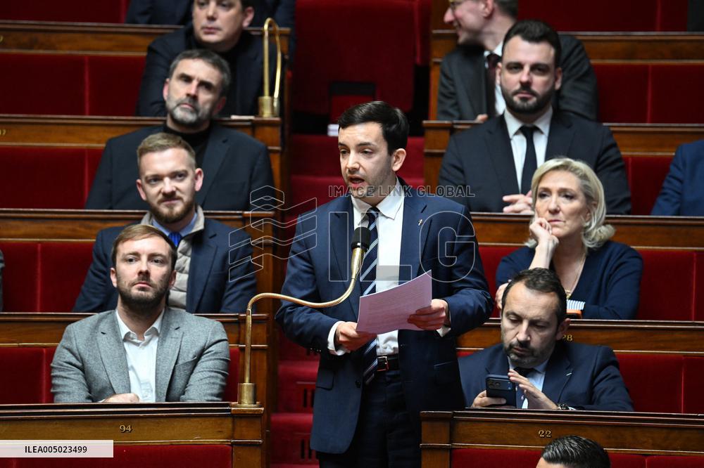 Session of Questions to The Government - Paris