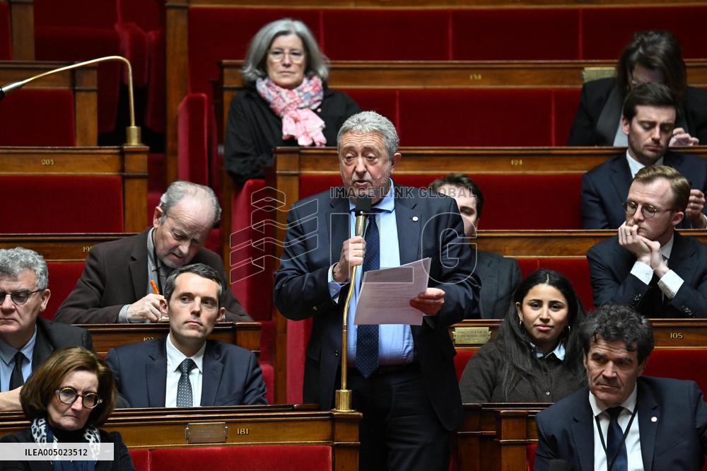 Session of Questions to The Government - Paris
