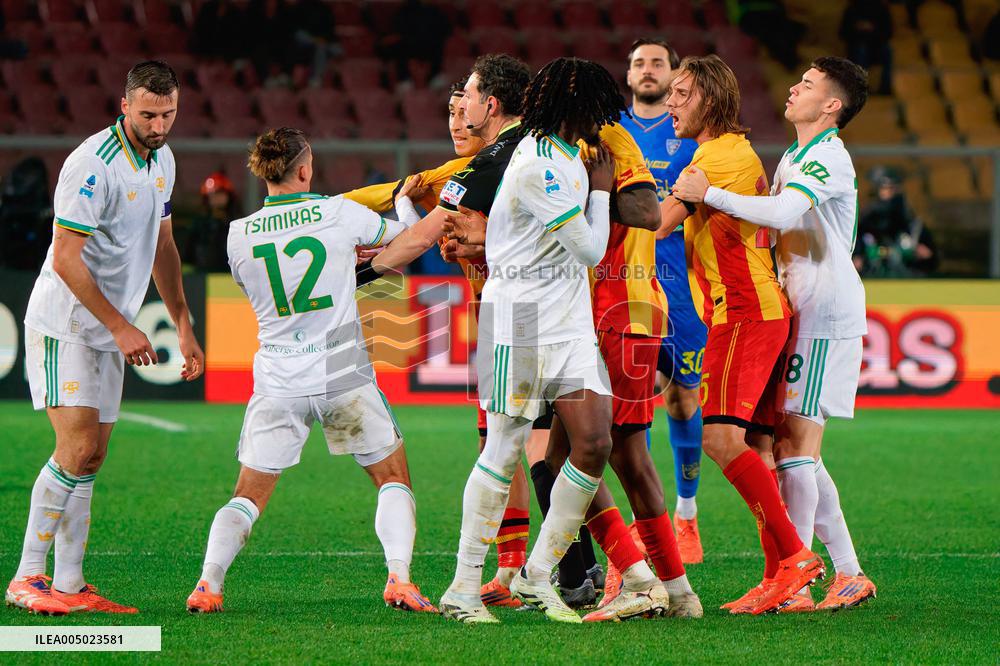 CALCIO - Serie A - US Lecce vs AS Roma