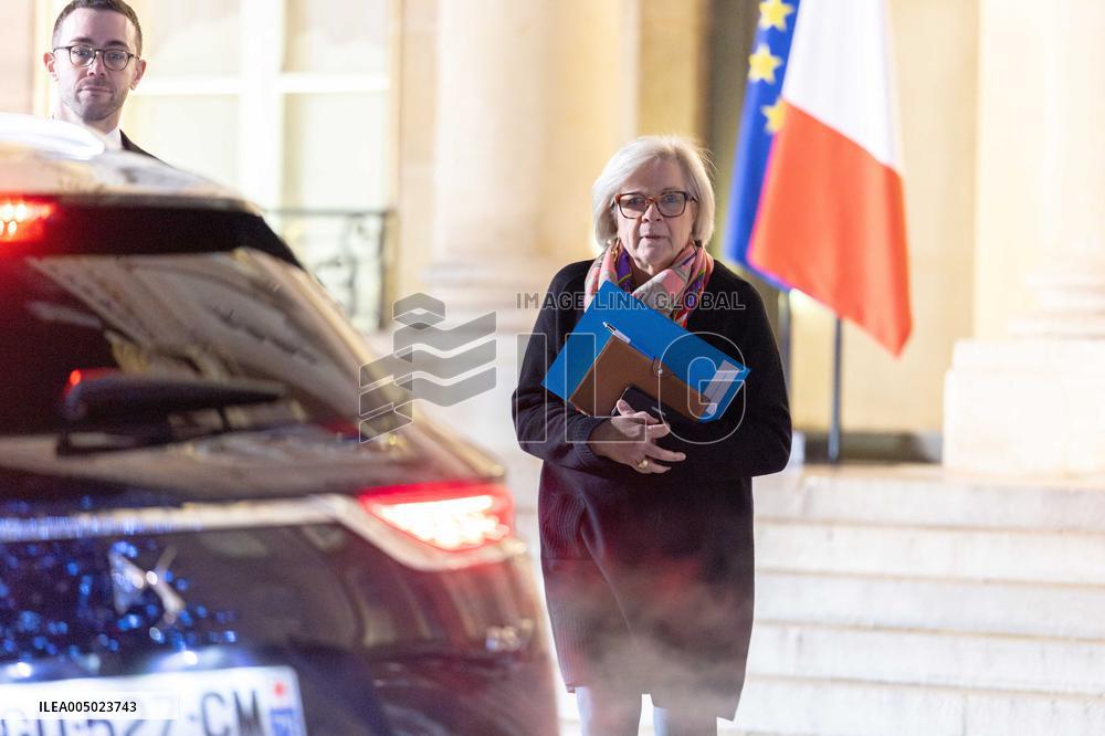 End of Coalition of The Willing Summit on Security Guarantees for Ukraine - Arrivals - Paris AJ