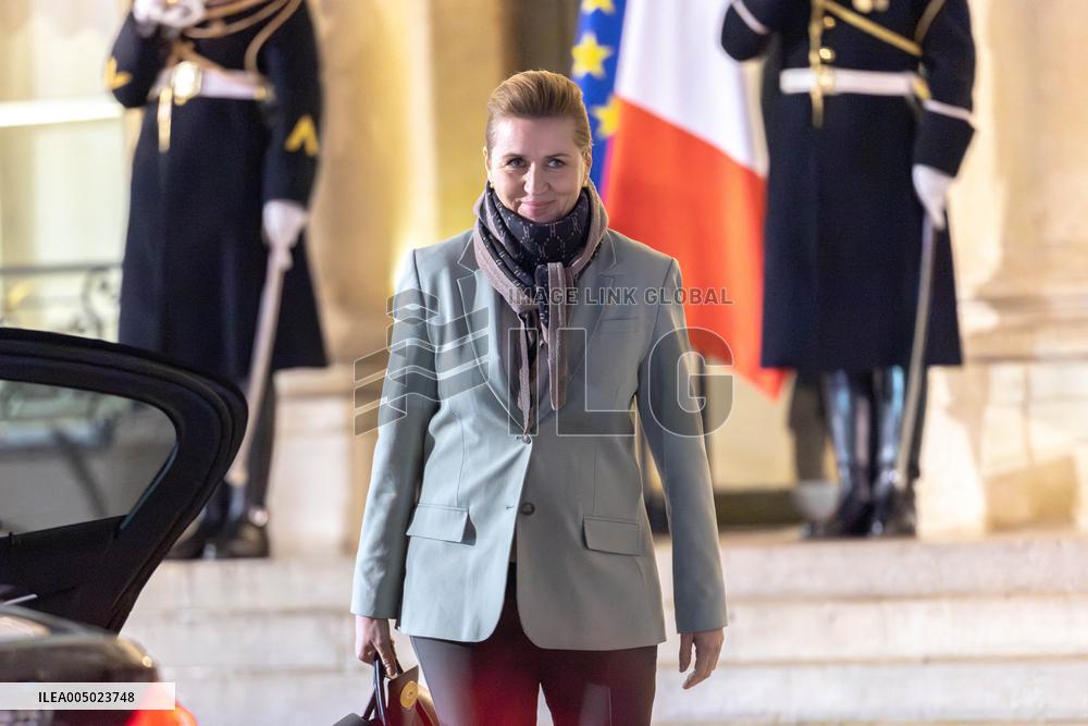 End of Coalition of The Willing Summit on Security Guarantees for Ukraine - Arrivals - Paris AJ