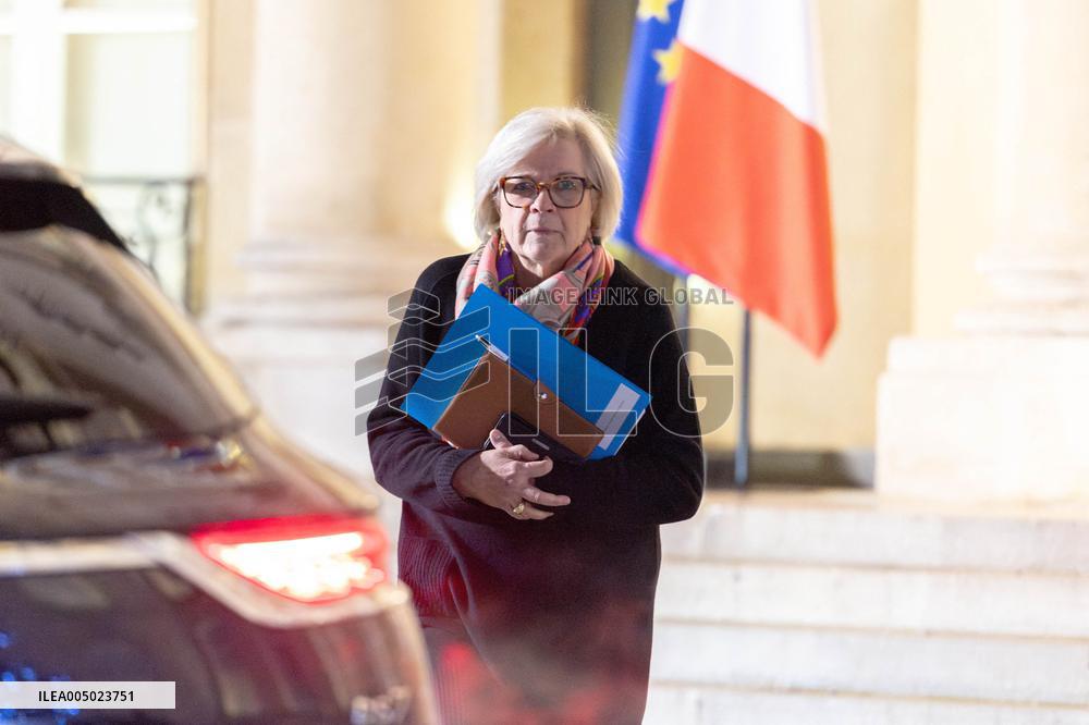 End of Coalition of The Willing Summit on Security Guarantees for Ukraine - Arrivals - Paris AJ