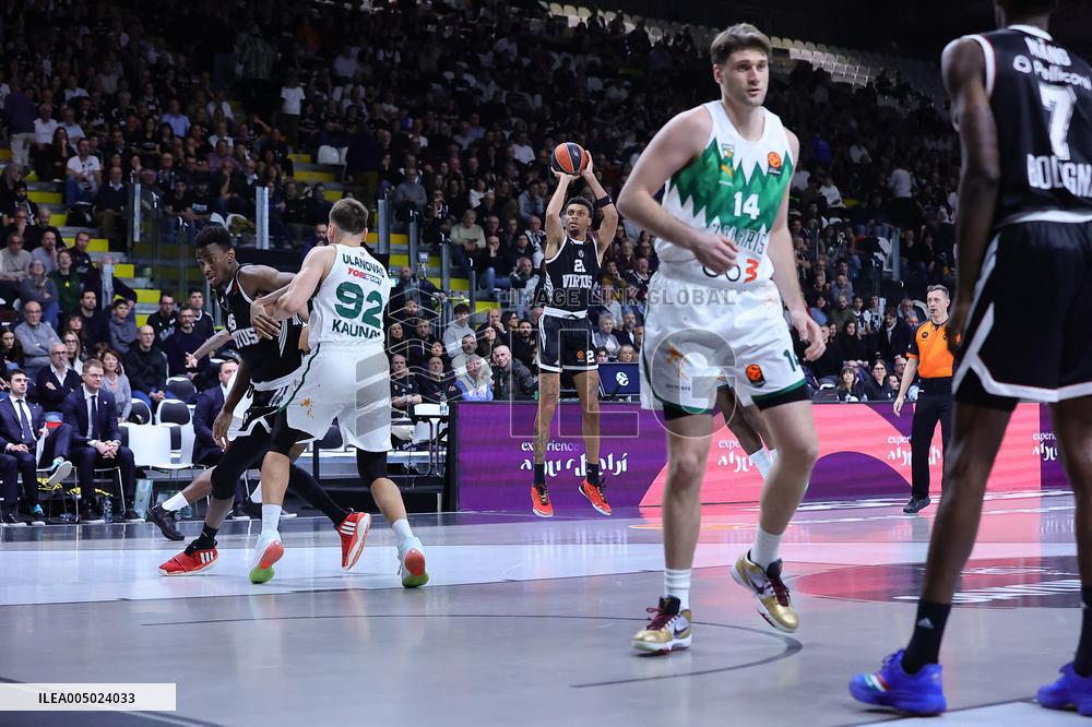 BASKET - Euroleague - Virtus Bologna vs Zalgiris Kaunas