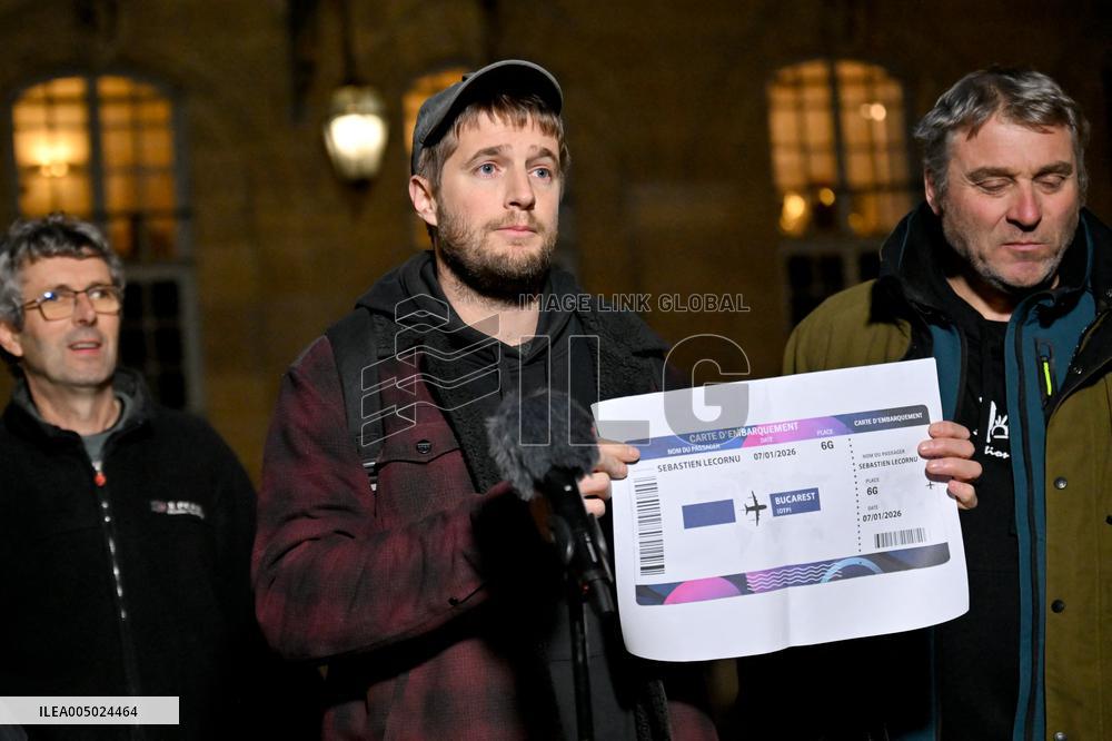 Meeting Between The Prime Minister And Agricultural Unions - Paris