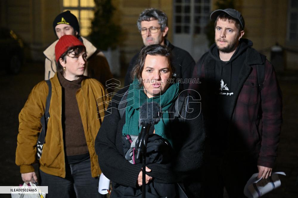 Meeting Between The Prime Minister And Agricultural Unions - Paris