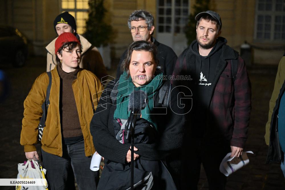 Meeting Between The Prime Minister And Agricultural Unions - Paris
