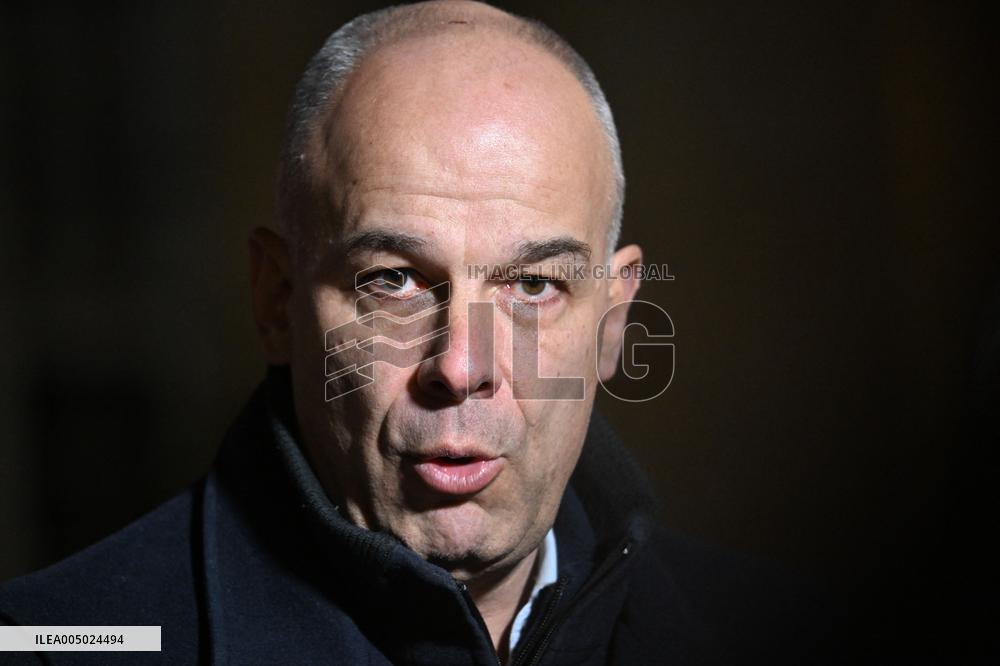 Meeting Between The Prime Minister And Agricultural Unions - Paris