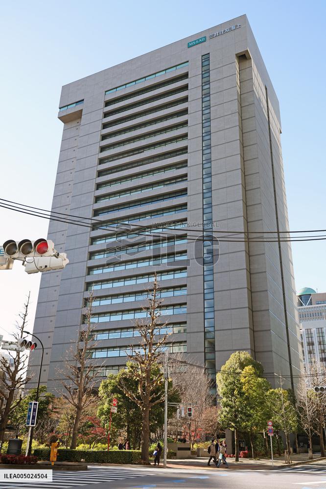 Exterior, logo, and signage of Mitsui Sumitomo Insurance