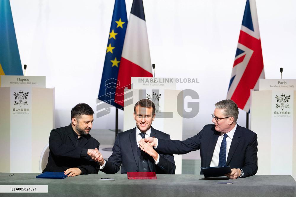 Coalition Of The Willing Summit Conference - Paris