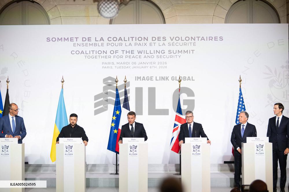 Coalition Of The Willing Summit Conference - Paris