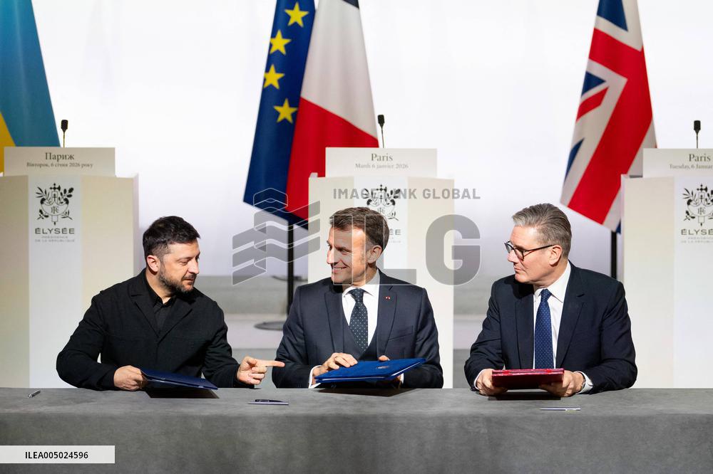 Coalition Of The Willing Summit Conference - Paris