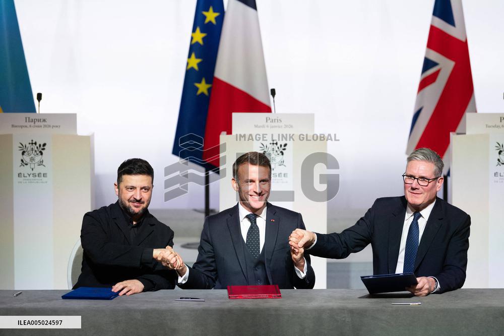 Coalition Of The Willing Summit Conference - Paris