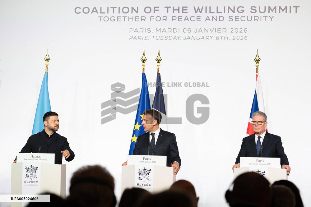 Coalition Of The Willing Summit Conference - Paris