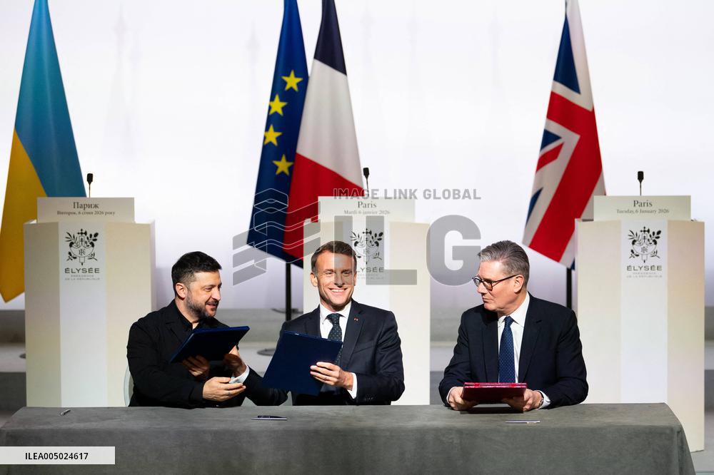 Coalition Of The Willing Summit Conference - Paris