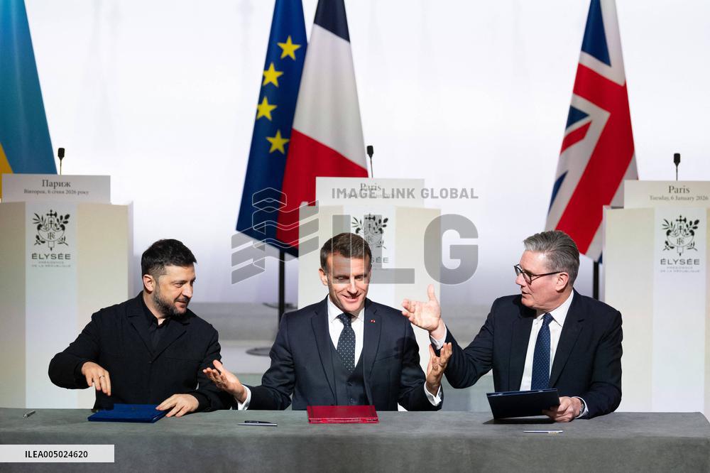 Coalition Of The Willing Summit Conference - Paris