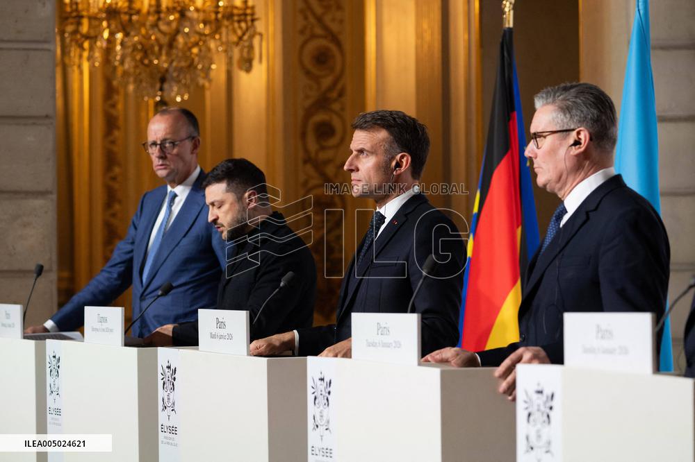 Coalition Of The Willing Summit Conference - Paris