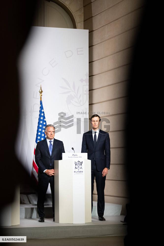 Coalition Of The Willing Summit Conference - Paris