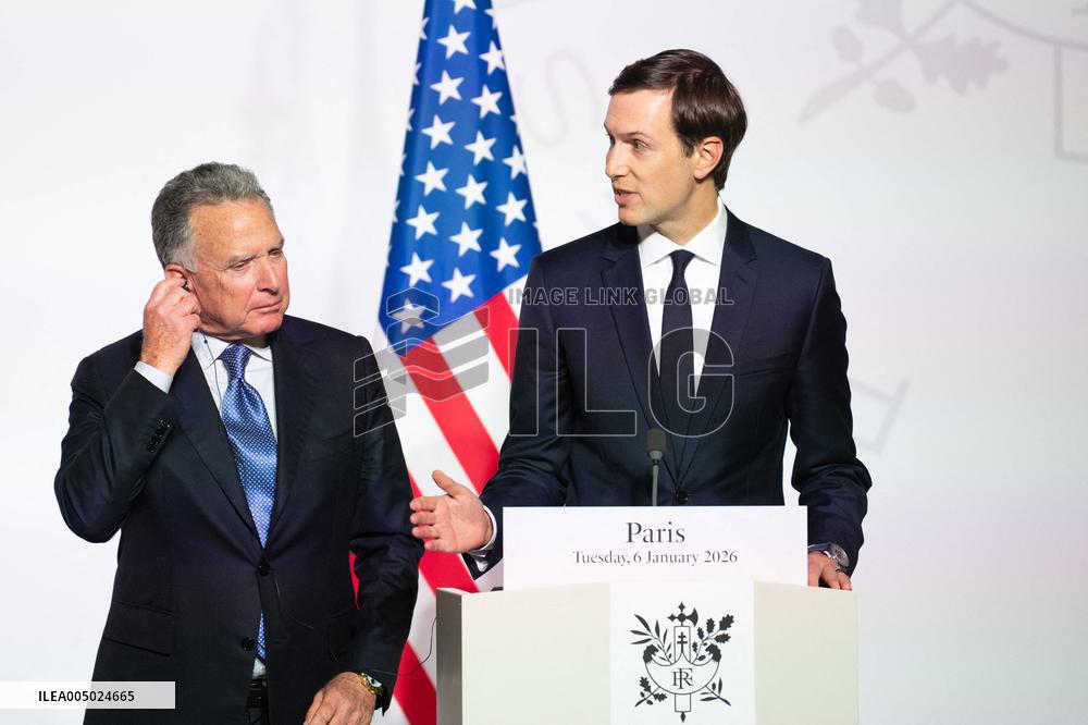 Coalition Of The Willing Summit Conference - Paris