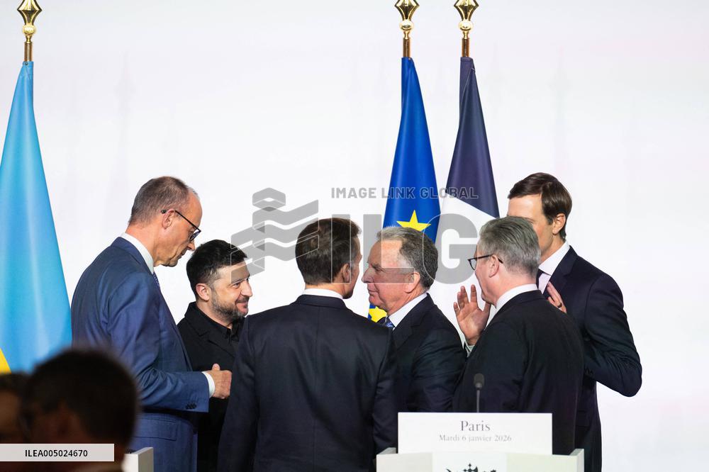 Coalition Of The Willing Summit Conference - Paris