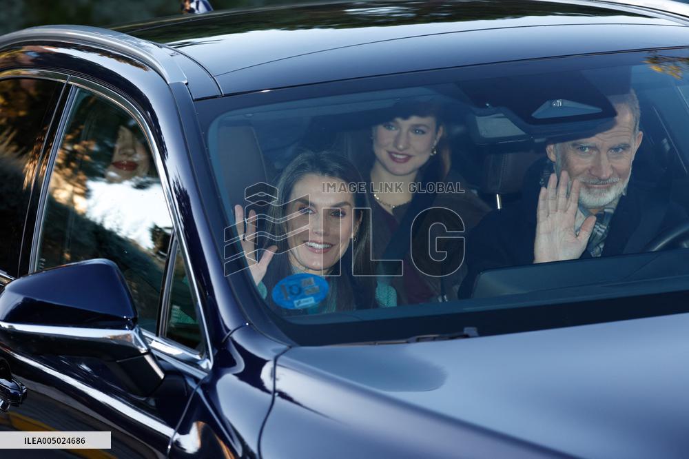 Royal Family Celebrates Three Kings Day - Madrid