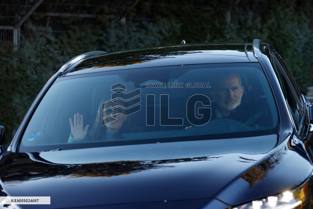 Royal Family Celebrates Three Kings Day - Madrid