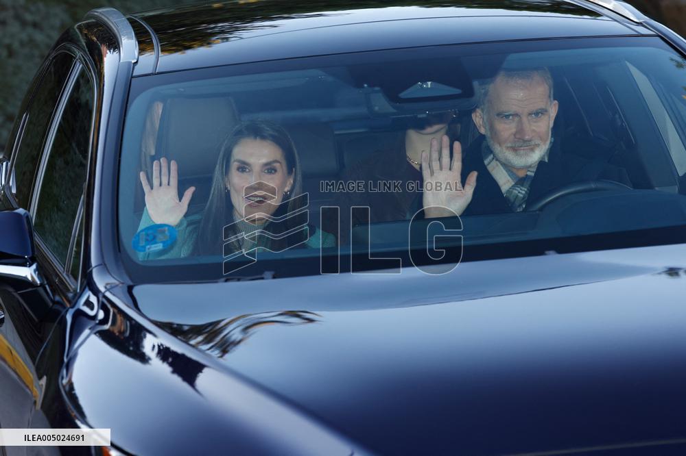 Royal Family Celebrates Three Kings Day - Madrid