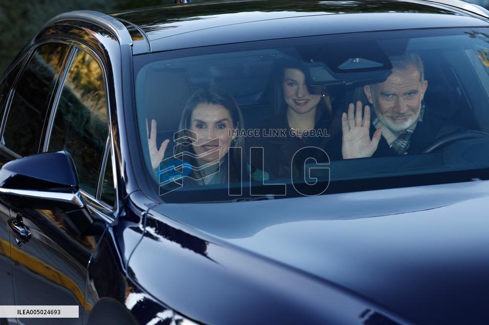 Royal Family Celebrates Three Kings Day - Madrid
