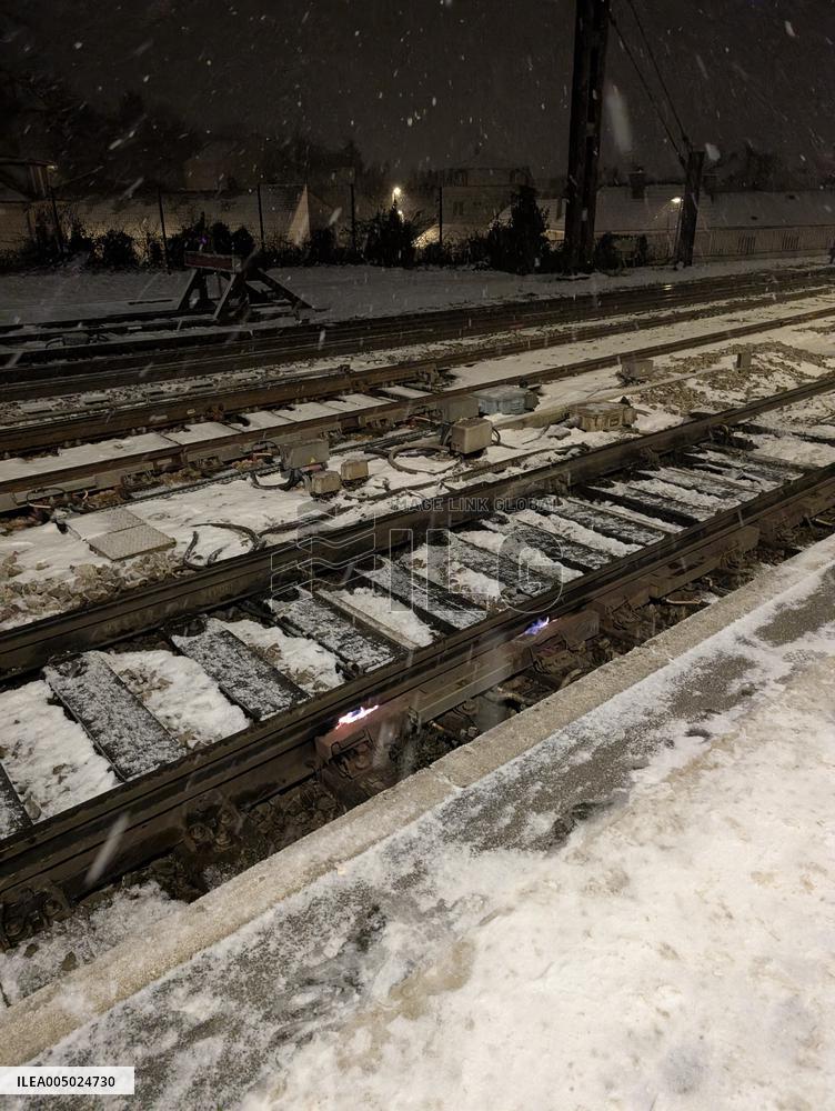 SNCF Reseau Railway Track Heating System - Rambouillet