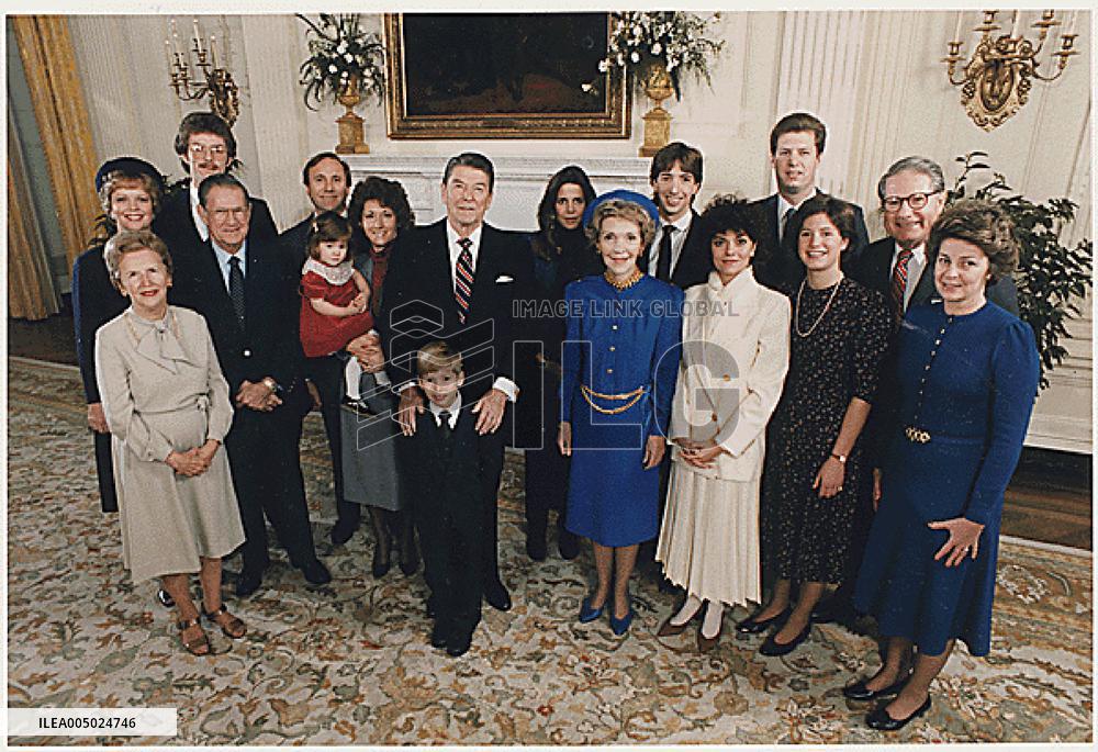 1985 Inaugural Family Portrait