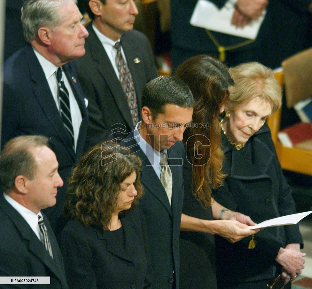 Ronald Reagan Funeral at Washington National Cathedral