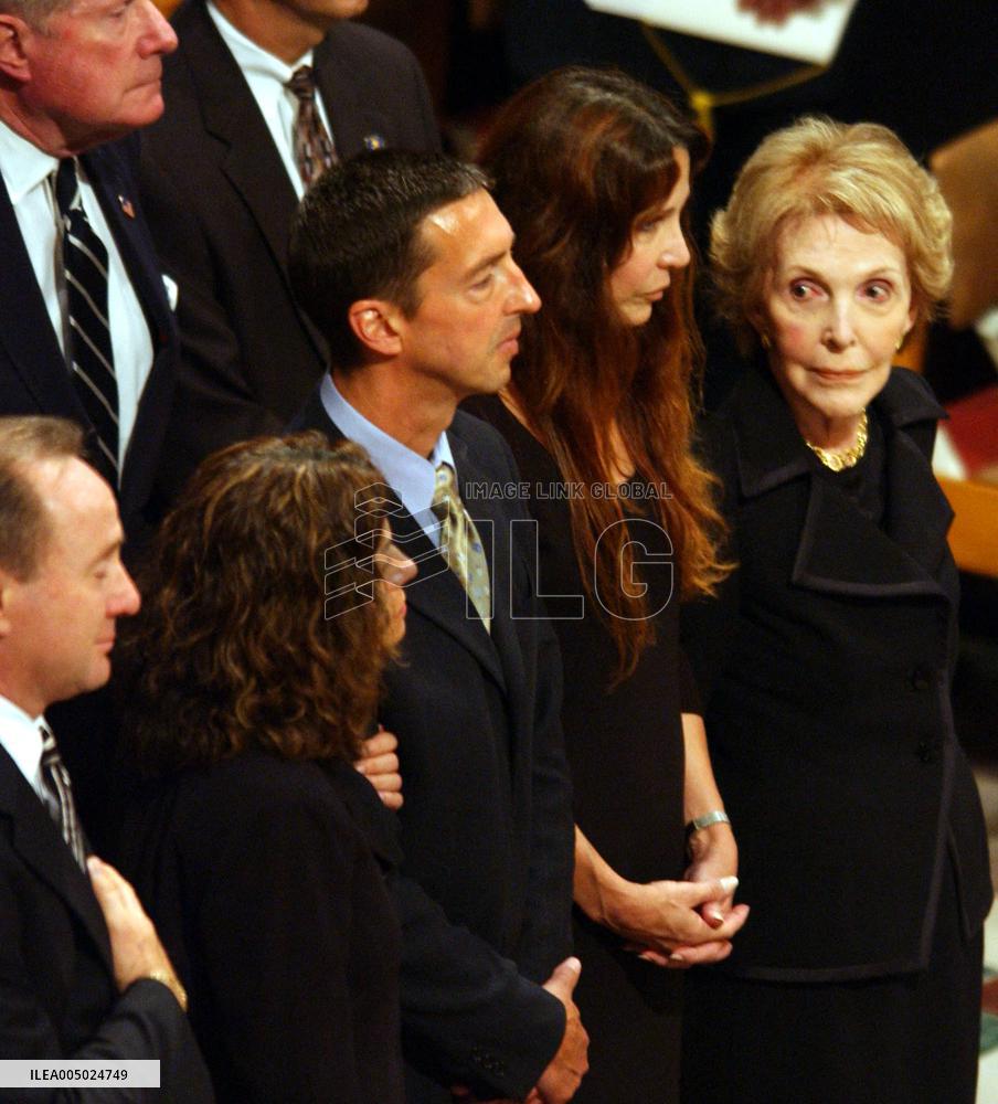 Ronald Reagan Funeral at Washington National Cathedral