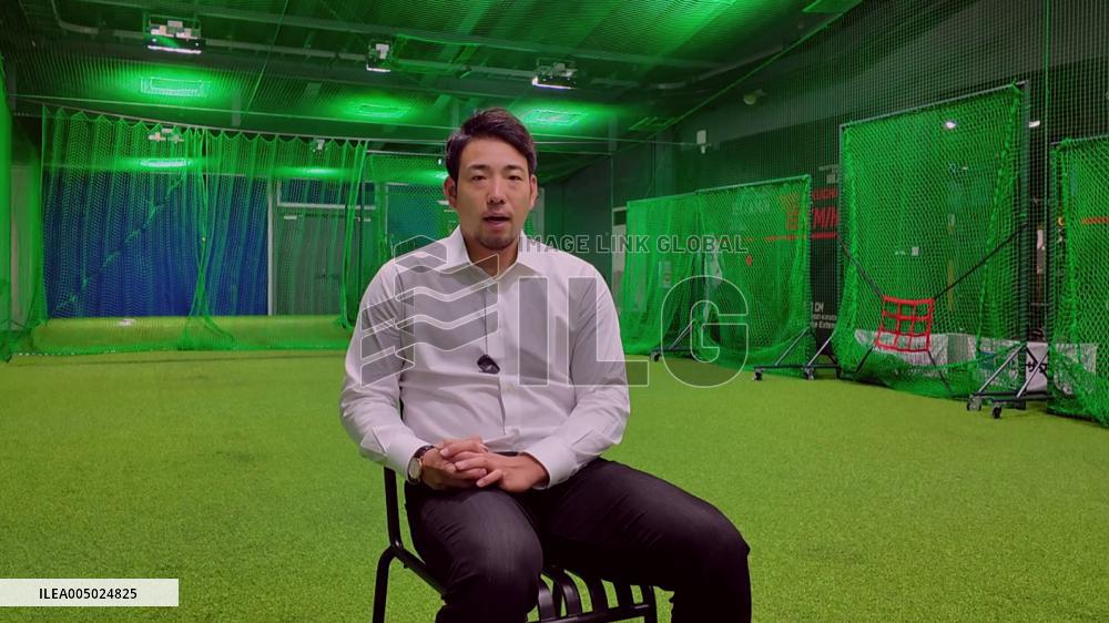 Interview with Angels pitcher Kikuchi