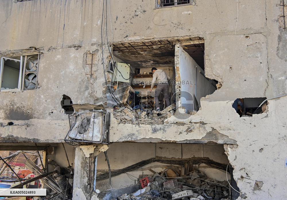 Israeli Strike Hits Sidon Lebanon