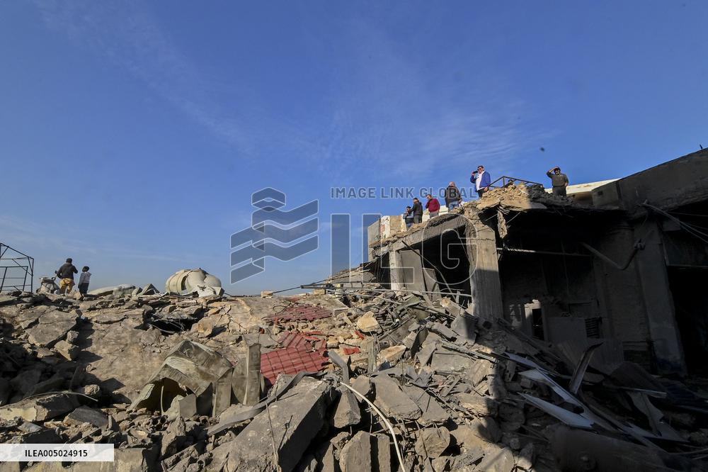 Israeli Strike Hits Sidon Lebanon