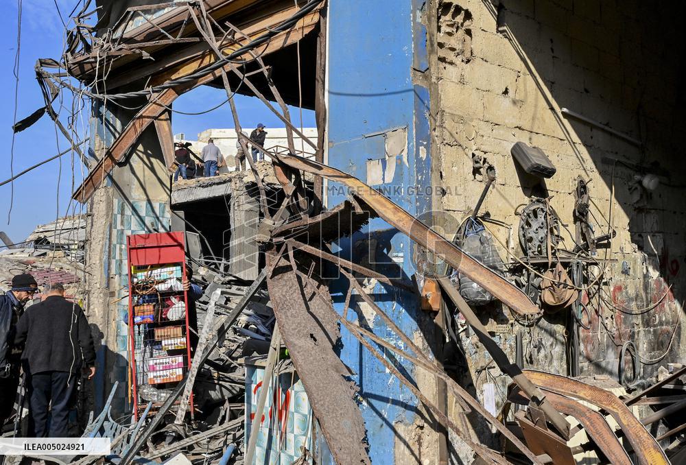 Israeli Strike Hits Sidon Lebanon