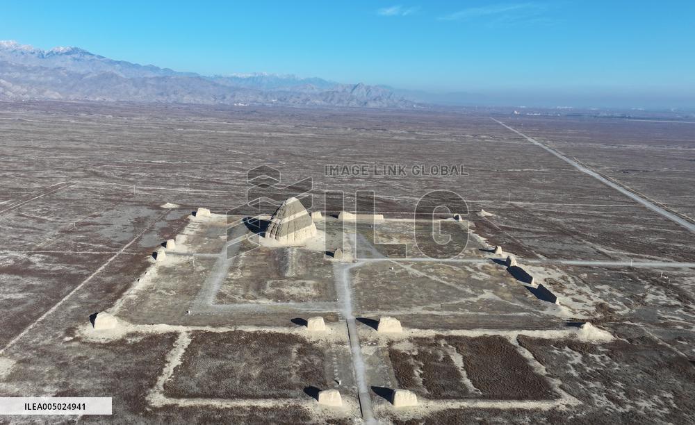 Western Xia Mausoleum Landscape