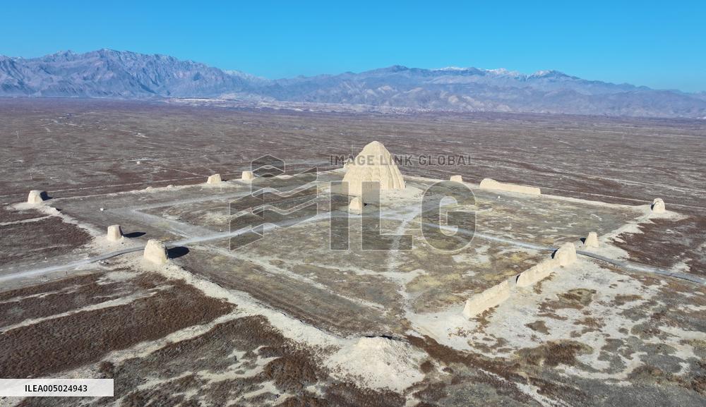 Western Xia Mausoleum Landscape