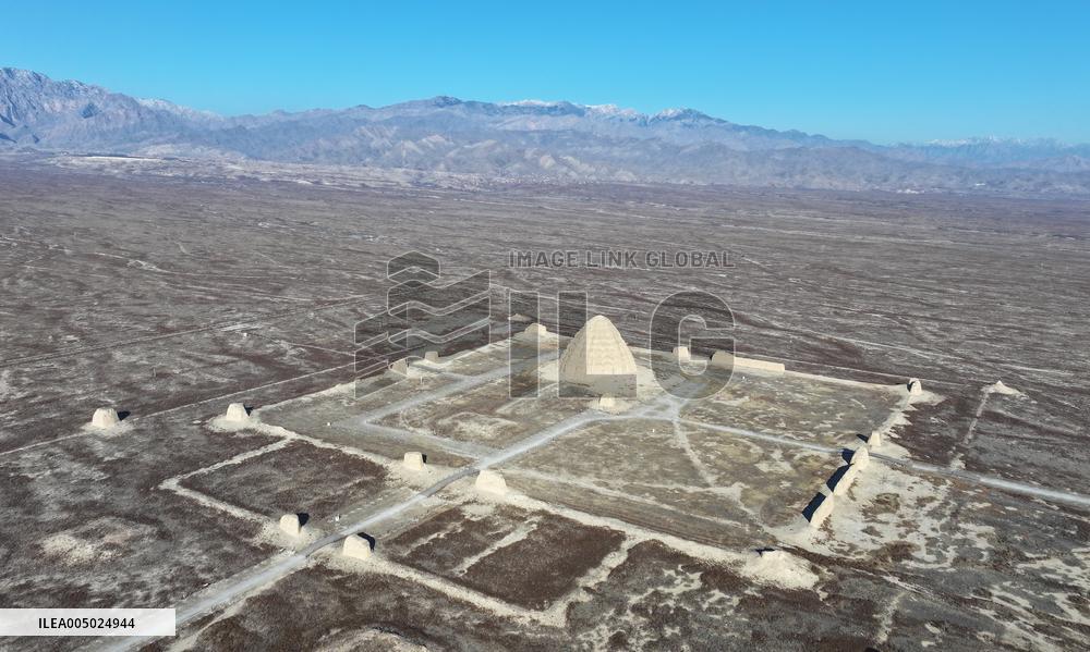 Western Xia Mausoleum Landscape