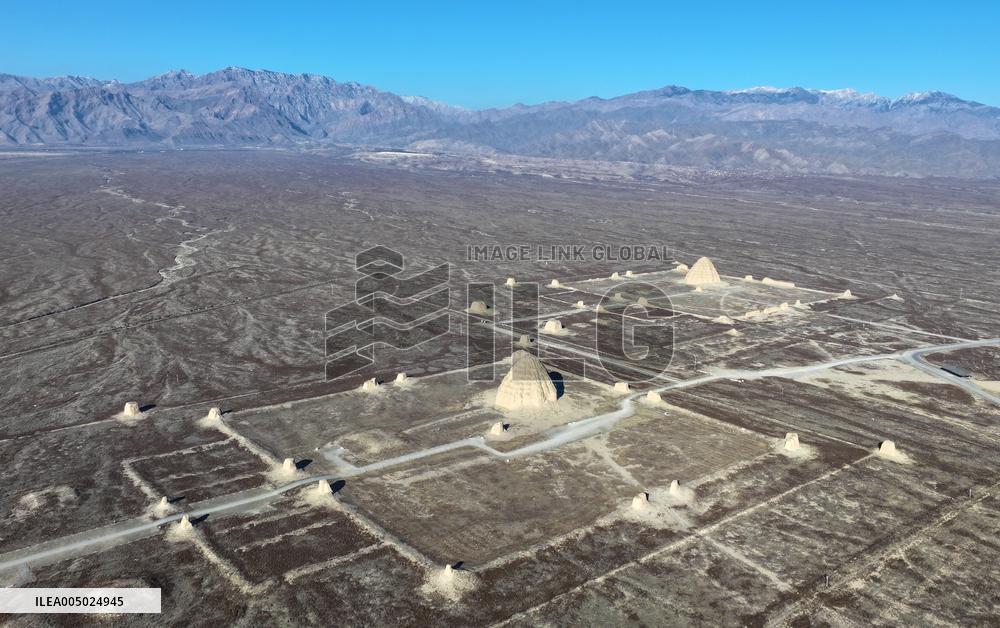 Western Xia Mausoleum Landscape