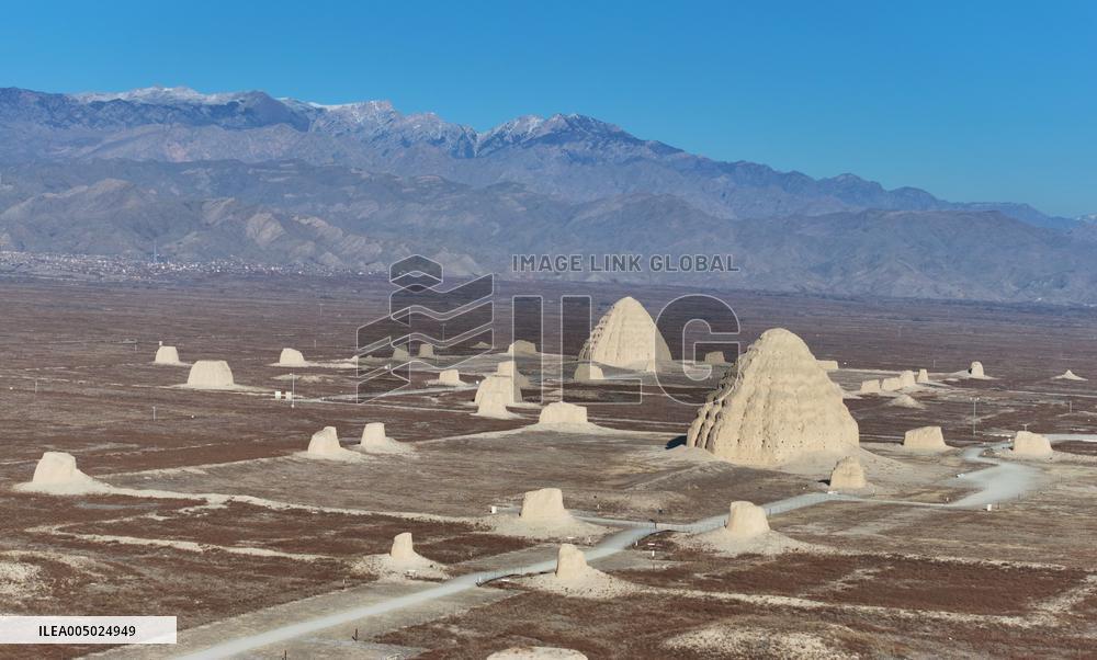 Western Xia Mausoleum Landscape