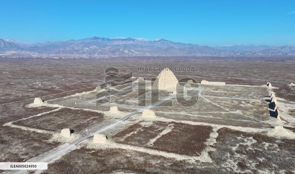 Western Xia Mausoleum Landscape