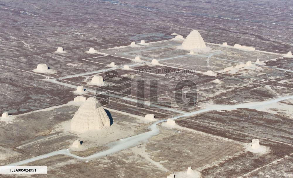 Western Xia Mausoleum Landscape