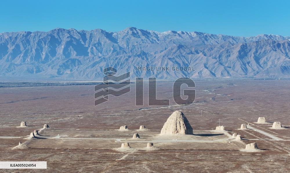 Western Xia Mausoleum Landscape