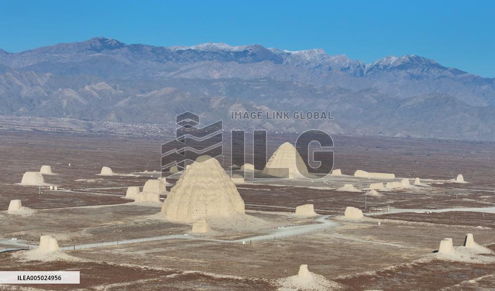 Western Xia Mausoleum Landscape