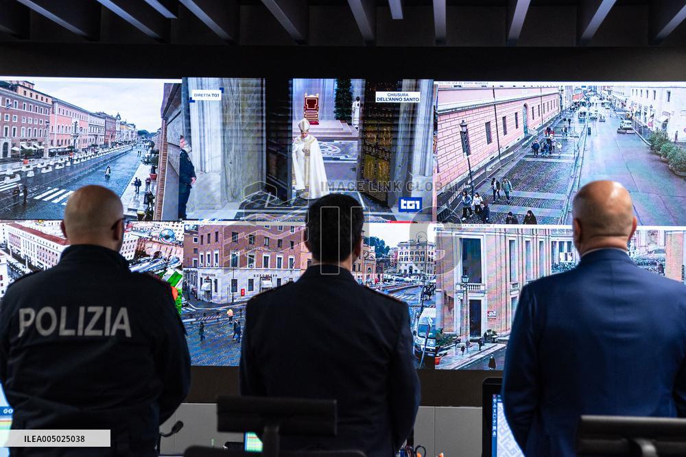 Jubilee 2025 Conclusion Monitored By Police - Rome