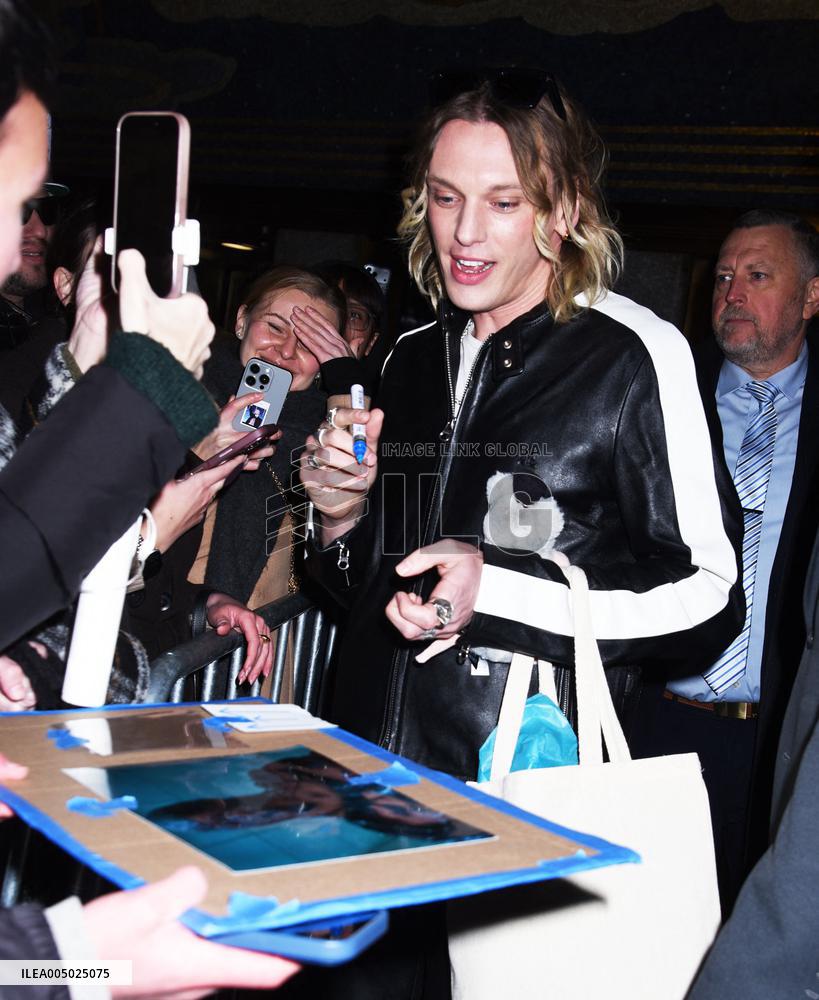 Jaime Campbell Bower Appears On The Tonight Show - NYC